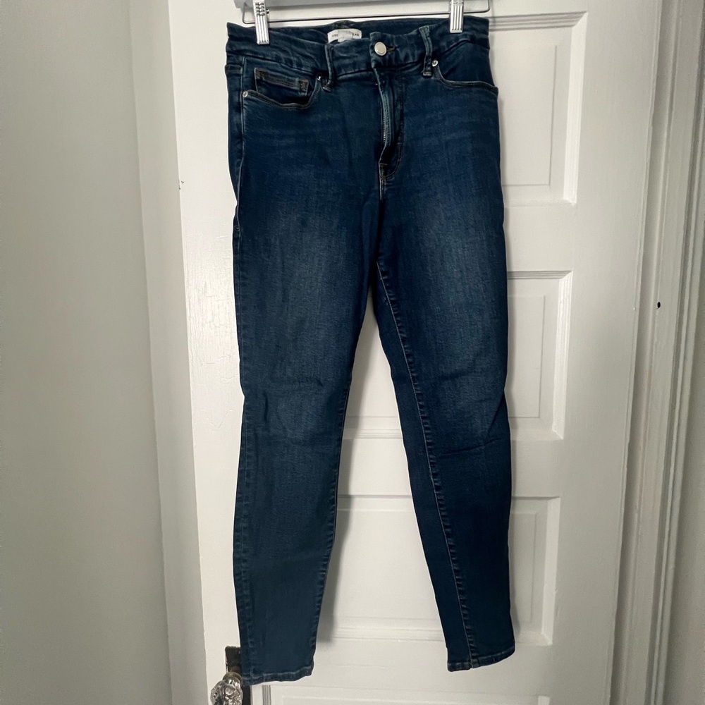 Good American Size 6/28 Skinny Jeans, high waisted